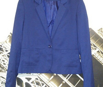 Классический синий пиджак H&M на одну пуговицу
