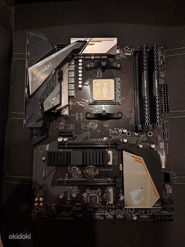Материнская плата Gigabyte B450 Aorus Elite + AMD Ryzen 3600+ DDR4 ...