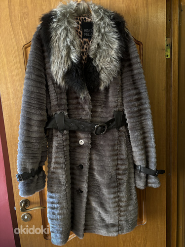 Пальто из искусственного меха (фото #1)