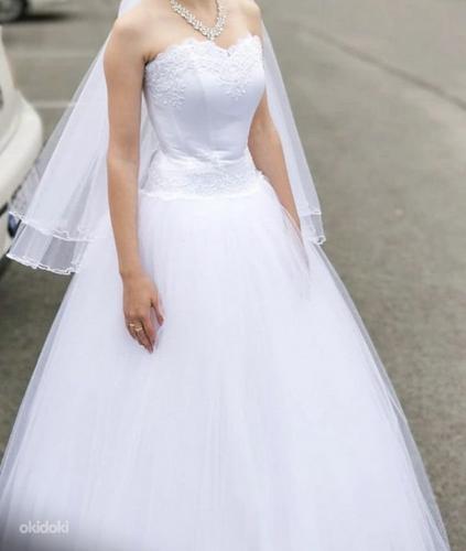 Свадебное платье xs-s (фото #3)