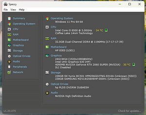 Kompaktne mänguriarvuti RTX 2060 SUPER, i5 8500, 32GB DDR4 (3 foto / 3)