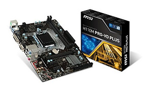 MSI H110M PRO-DV+i5 6600k+16GB DDR4 (2 foto / 2)