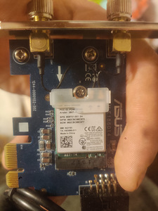 Asus PCE-AC55BT Wifi/BT kaart (2 foto / 3)