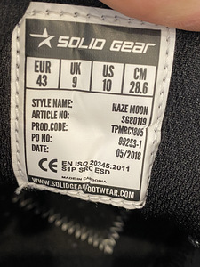 Solid gear рабочие ботинки (4 фото из 4)