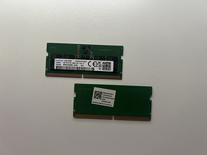 Sülearvuti mälu DDR5 4800 Mhz SODIMM 16gb (2x8GB) Samsung (2 foto / 2)