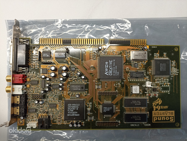 Creative Labs Sound Blaster AWE 64 Gold ISA Audio Card CT439 (foto #1)