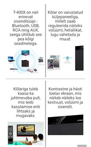 Müüa Kõlarid F&D T-400X (3 foto / 3)
