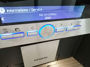 Siemens integreeritav espressomasin (3 foto / 4)