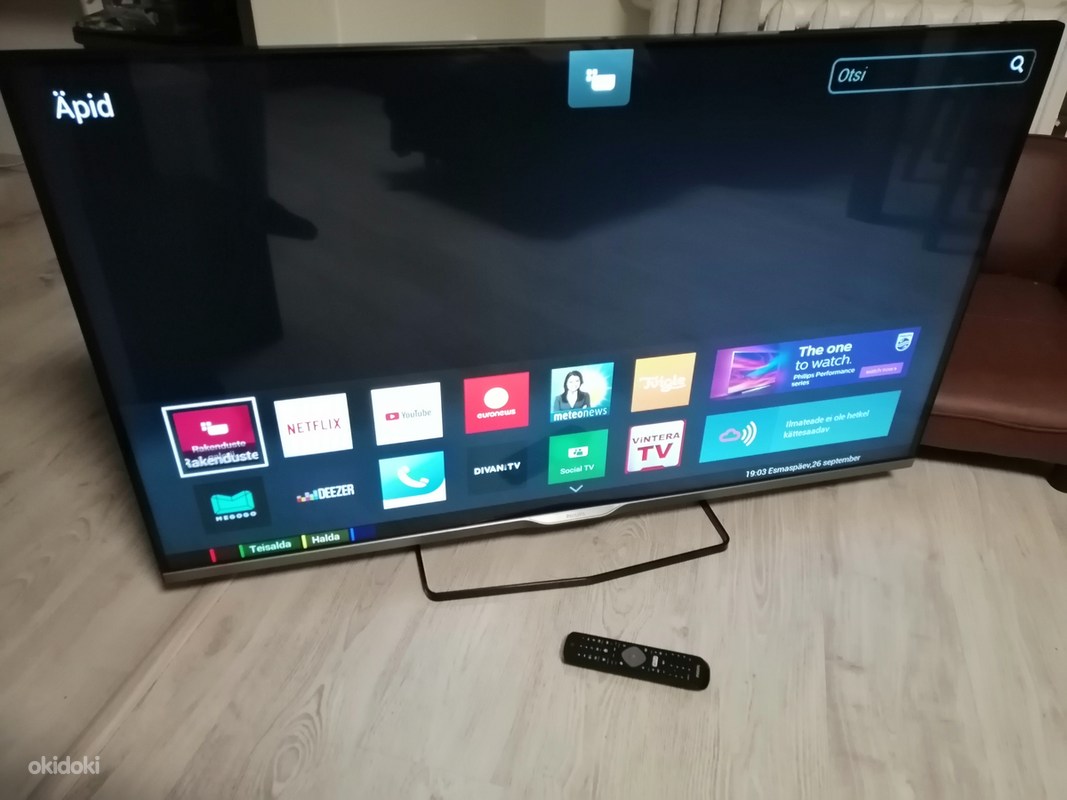 55-дюймовый телевизор Philips FullHD SmartTV - Tallinn - Аудио и видео ...