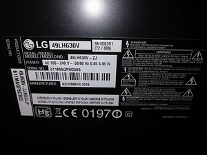 49" LG teler (5 foto / 5)