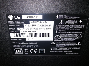 43" LG 4k UHD teler SmartTV (6 foto / 6)