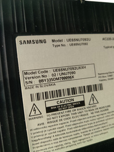 65" Samsung 4k UHD teler SmartTV (5 foto / 5)