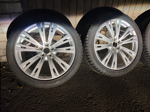 20" Audi valuveljed lamellrehvidega (4 foto / 7)