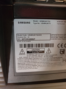 49" Samsung 4K UHD Curved teler SmartTV (6 foto / 6)