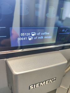 Siemens täisautomaatne kohvimasin (7 foto / 8)