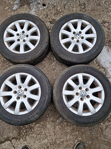 Vw 15" литые диски 5x112