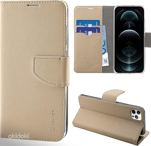 NEWTOP чехол-книжка для iPhone 12 / 12 Pro