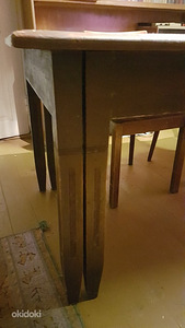 Vanaaegne täispuidust laud pikendatav (2 foto / 3)