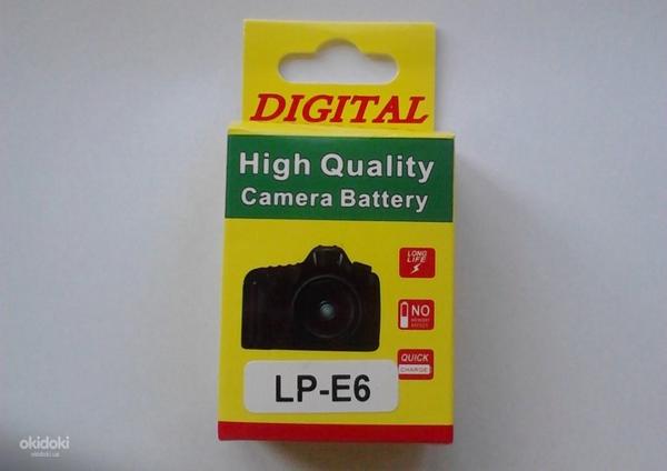 Акумулятор LP-E6 для Canon EOS 5D MarkⅢ/5D MarkⅡ/6D/60D/70D (фото #1)