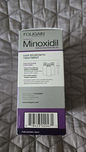 FOLIGAIN Minoxidil 2% juuste kasvu toode naistele (5 foto / 8)