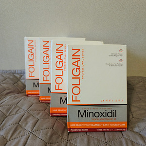 VAHT | FOLIGAIN Minoxidil 5% Juuste kasvu vaht meestele (3 foto / 5)
