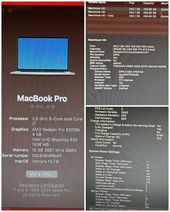Продается MacBook Pro 16” (A2141, 2019) (6 фото из 6)