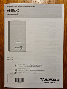 Gaasiveesoojendi (boiler) Junkers MiniMaxxx (6 foto / 6)