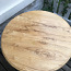Круглый деревянный стол (фото #3)
