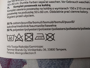 UUS! Lilleline voodipesu 150x210, 50x60 (3 foto / 3)