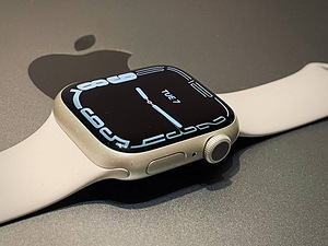 Apple Watch Series 7 (41 mm) GPS : Starlight (4 foto / 8)