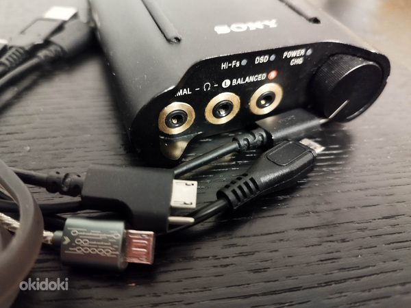 SONY PHA-3 kaasaskantav DAC,balance kaabel Sony MUC-B12BL1