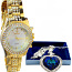 Женские часы Rolex Woman и кулон сердце океана в подарок (фото #1)