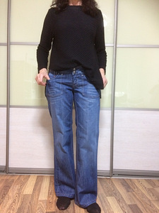 Новые женские джинсы прямого кроя М/L