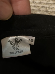 T-särk trükiga joker L/XL (2 foto / 2)