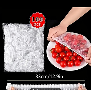 Elastsed kaaned taldrikutele, toidu värskuse säilitamiseks. (2 foto / 7)
