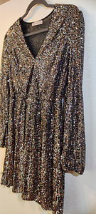 Väga sädelev glitter kleit XL (3 foto / 4)
