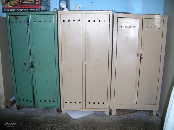 Шкаф металлический для раздевалки (фото #1)