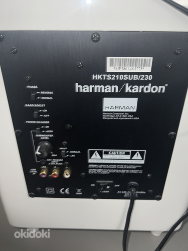 Harman Kardon HKTS 9/16 kodukino kõlarite komplekt (foto #4)
