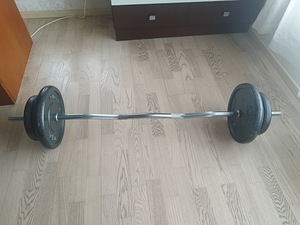 EZ tõstekang + raskused (1 foto / 2)