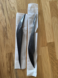 UUS! BMW F30/31 esitule silmalaud/kulmud, carbon fiber look.