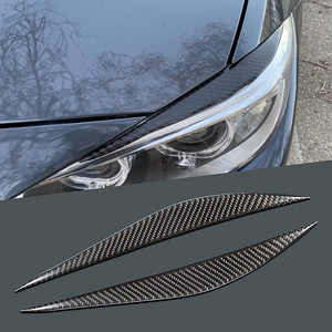 UUS! BMW F30/31 esitule silmalaud/kulmud, carbon fiber look. (3 foto / 6)