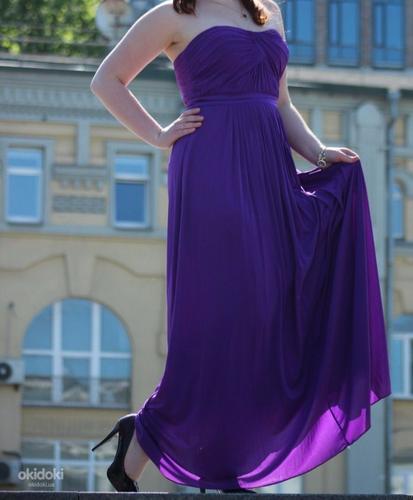 Вечірня фіолетова сукня (фото #1)