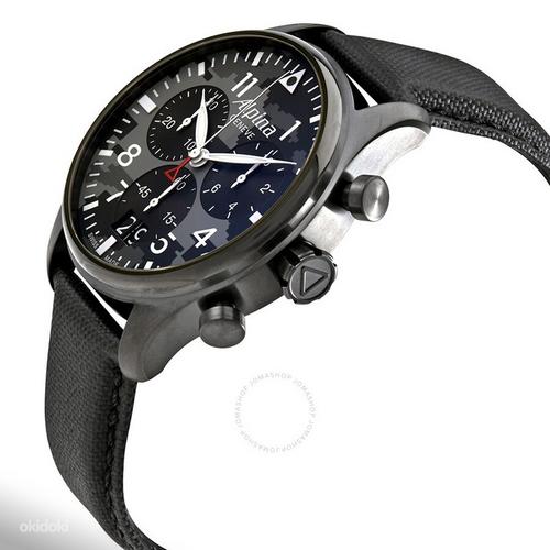 Новые мужские швейцарские часы Alpina Startimer Chronograph (фото #2)