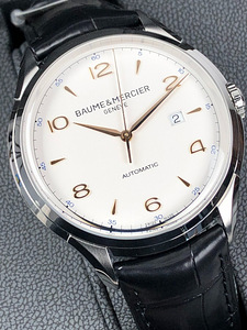Baume & Mercier Clifton Round Automatic XL White Dial (1 foto / 9)