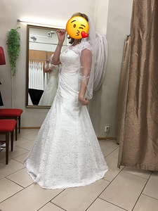 Свадебное платье M-L