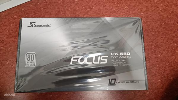 Toiteplokk Seasonic Focus PX-550 Platinum UUS (foto #2)
