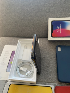 iPhone X 64Gb Space Gray Heas Seisukorras, Uus Aku (6 foto / 7)