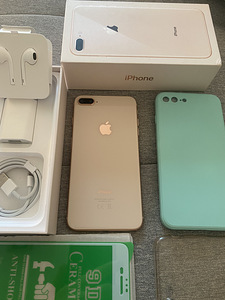 iPhone 8 Plus 64GB Gold Nagu Uus; Aku 100% (2 foto / 7)