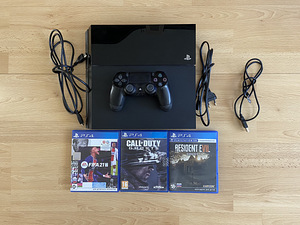 Ps4 + 3 игры (1 фото из 1)