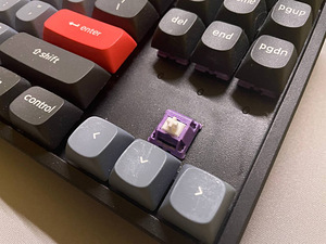 Mechanical keyboard Keychron K8 Pro + Tecsee Purple Panda (4 foto / 4)